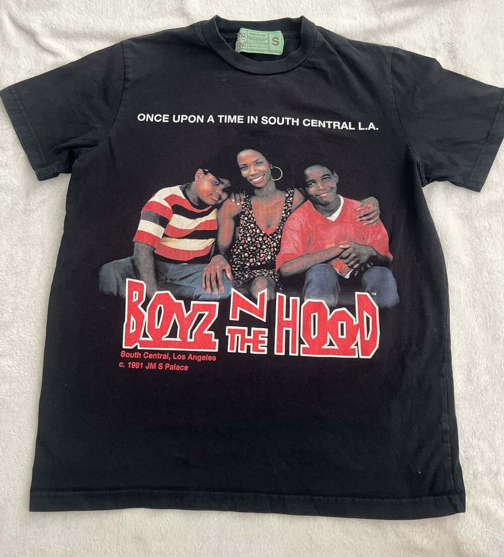 Shoe Palace Boyz N The Hood Graphic T-Shirt Size S Black Movie Tee